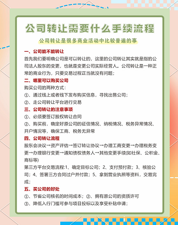 北京转让公司手续流程详解(附高清图片)-北京转让公司手续办理完整流程图解